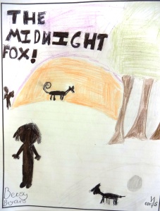 Eleanor shows Tom, the fox and her cub